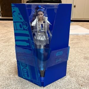 Barbie R2-D2 Star Wars X 2019 Mattel GHT79 Edition Limited Collection Robot Blue